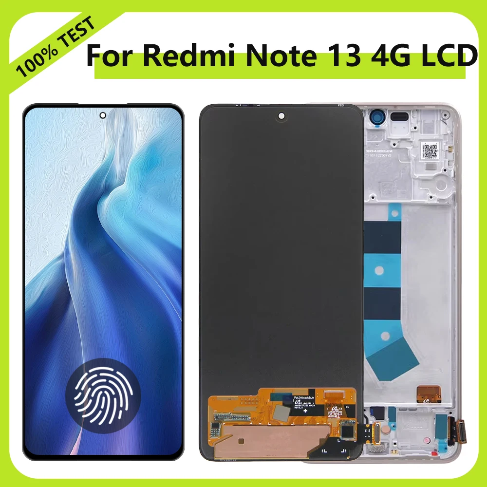 AMOLED Note 13 4G 23129RAA4G 23124RA7EO ЖК-экран для Xiaomi Redmi ЖК-дисплей с дигитайзером сенсорного