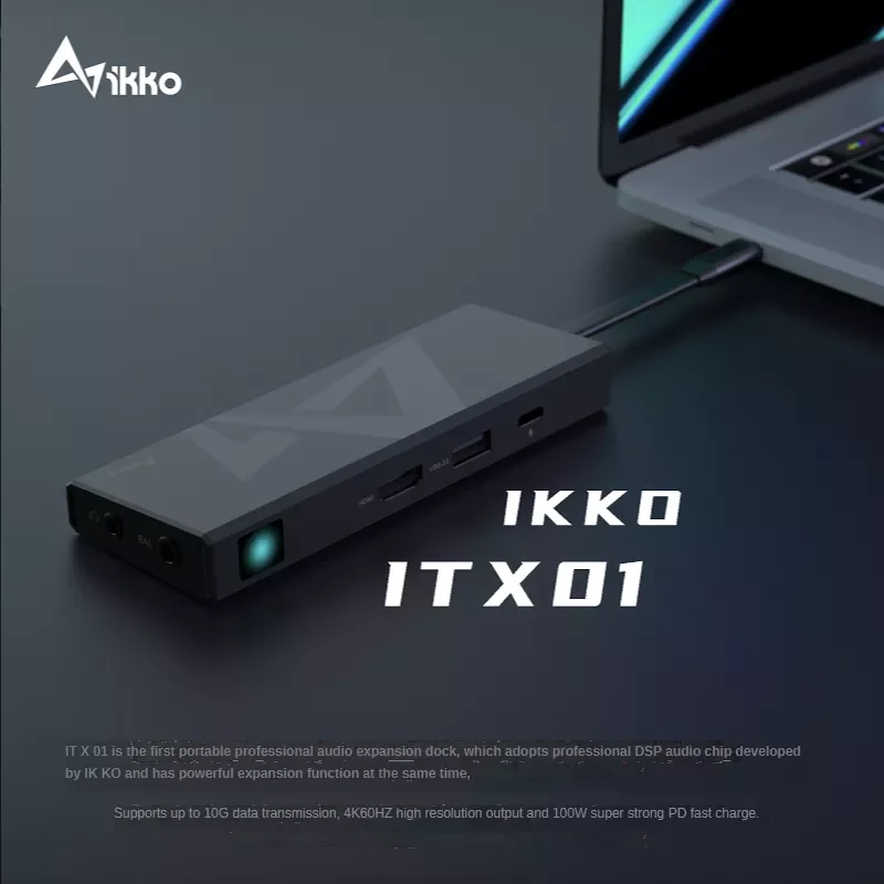 

Док-станция IKKO ITX01, USB-адаптер, ЦАП, наушники, IEM