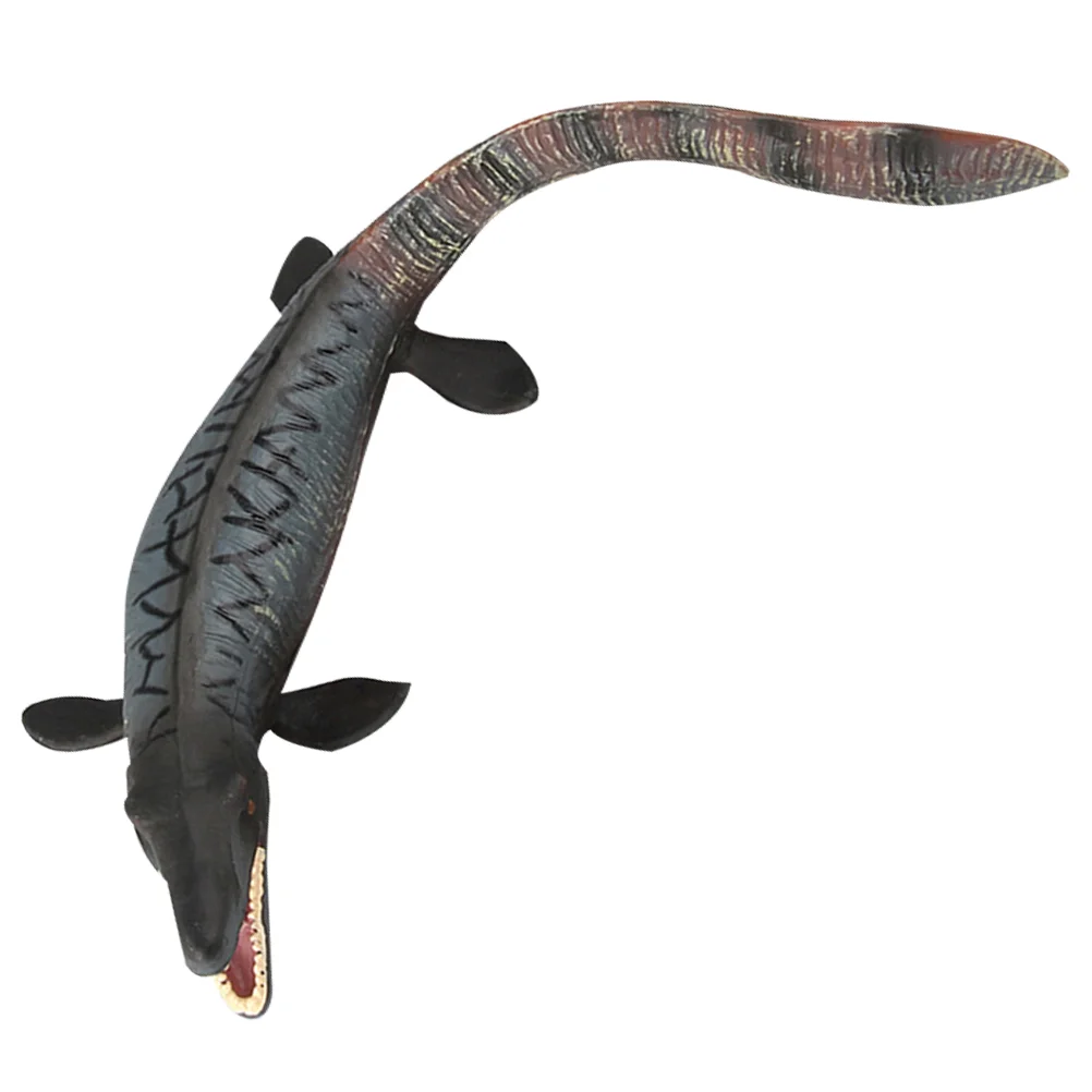 

1pc Model Durable Simulation Plastic Tylosaurus Model for Home Office