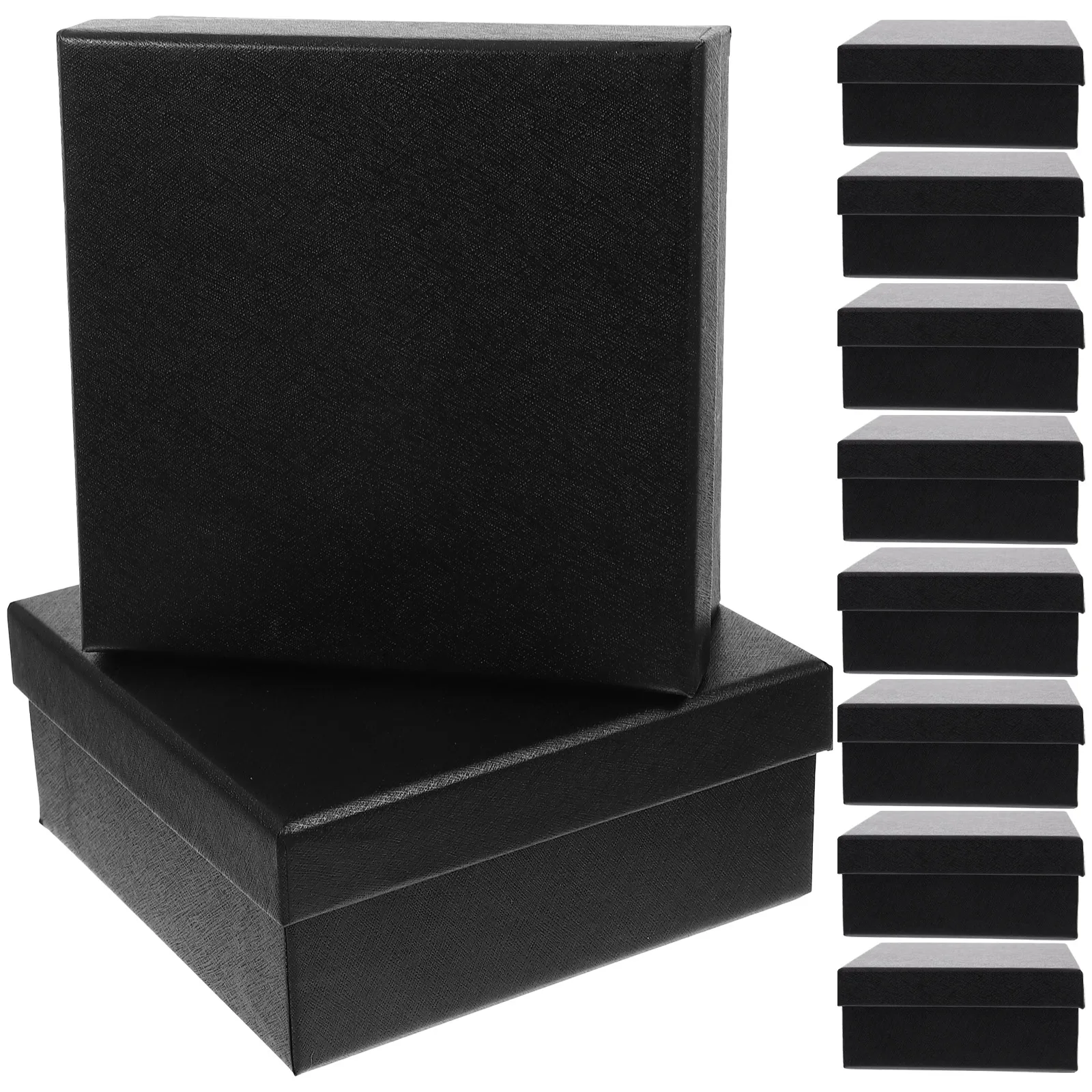 10 шт. пустые подарочные коробки квадратной формы Подарочная коробка утолщенная