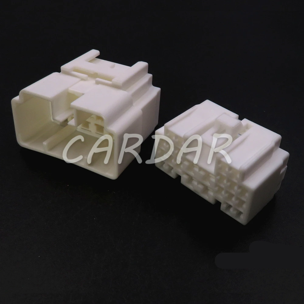 

1 Set 24 Pin Composite Connector Car Electrical Socket Auto Wire Cable Plastic Housing Unsealed Plug 7282-1248 7283-1248