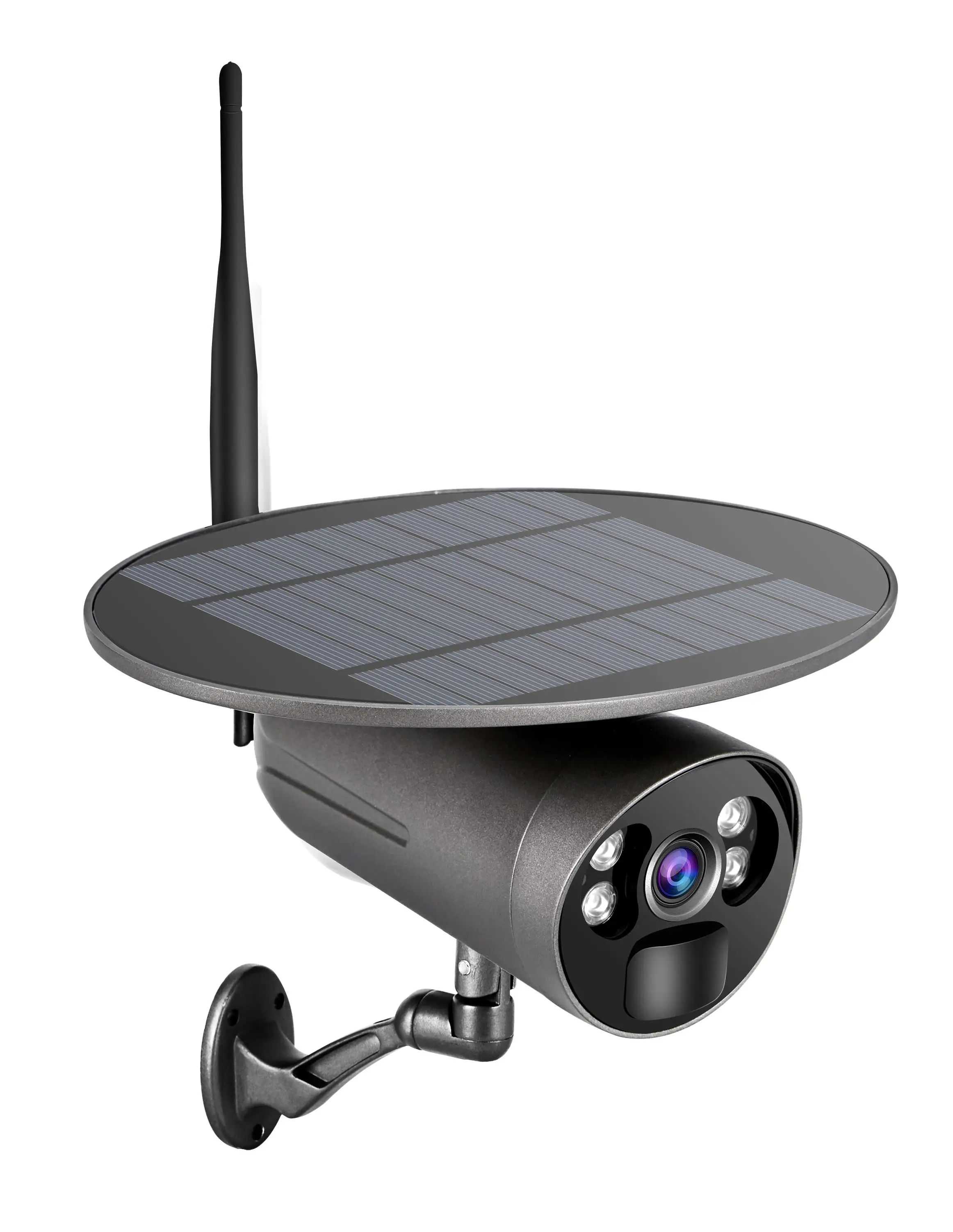

1080P High Definition PIR Detection H264 H265 2 Way Audio Communication Smart Tuya 4G Solar Battery Camera