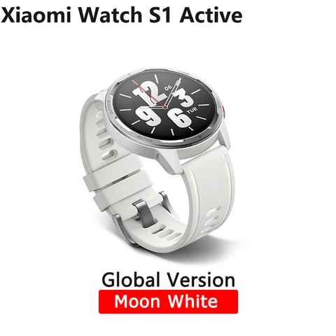 Умные часы Xiaomi Watch S1 Active, 1,43 дюйма, AMOLED дисплей, водостойкость до 5 АТМ, пульсометр, Bluetooth, функция ответа на звонки