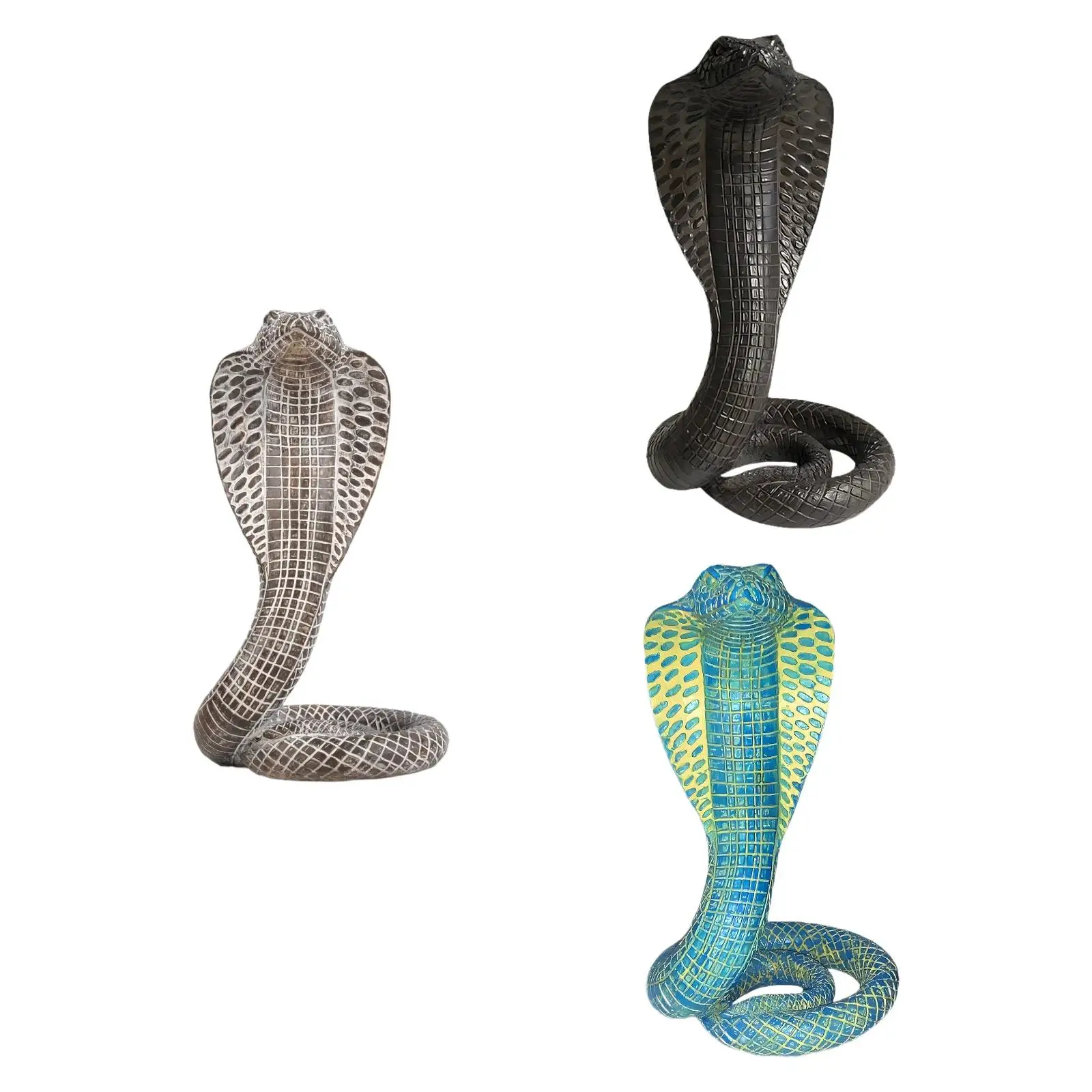 Статуя змеи уникальное произведение искусства прочная коллекционная фигурка из