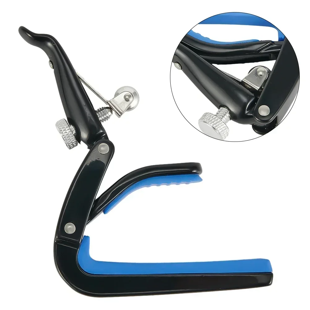 1 каподастр для гитары акустических и электрогитар металлический зажим