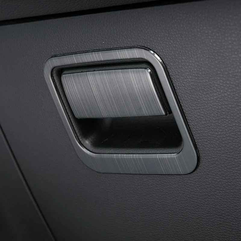 BJMYCYY декоративная рамка панели из нержавеющей стали для ручки перчаточного ящика