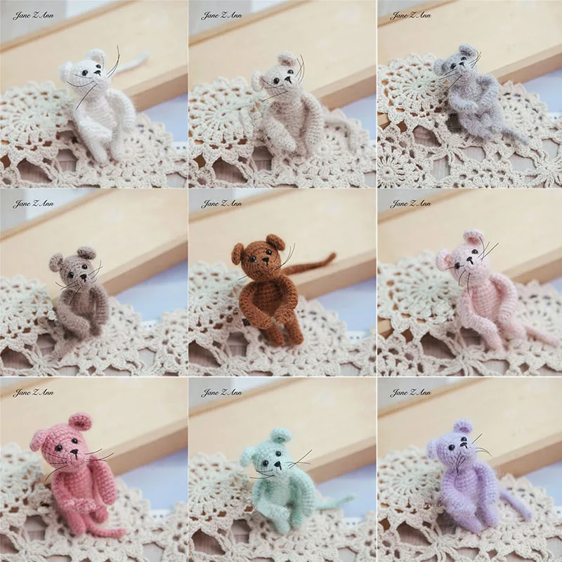 

Реквизит для фотосъемки новорожденных кукла мышка стильные аксессуары для студийной фотосъемки