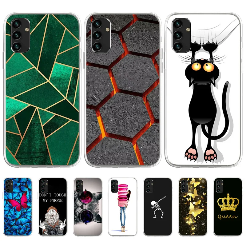 

Soft TPU Case For Samsung A13 Case Silicon Cover Samsung Galaxy A12 A03 A10 A03S A02 A01 A10S Coque Funny Phone Back Funda Gifts