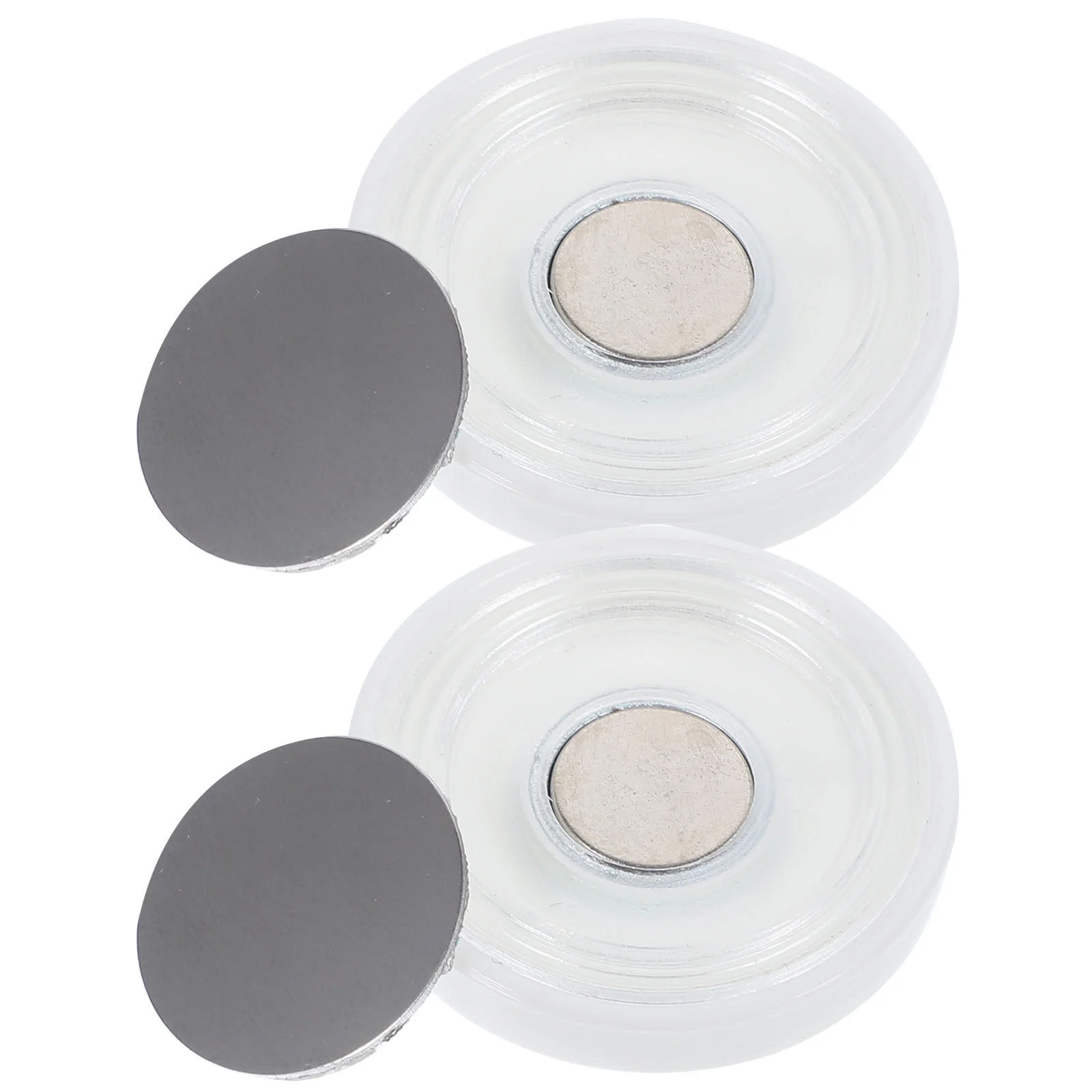 

2 Pcs Shelf Keychain Holder Reusable Controller Storage Rack Wall-mount Pp Home Supplies Stand