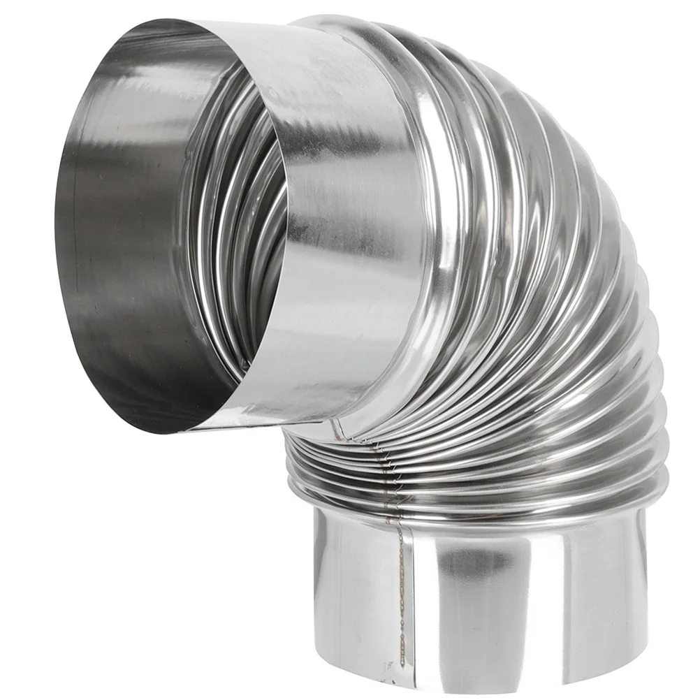 Нагревательная печь для дров колено из нержавеющей стали дымоход домашний