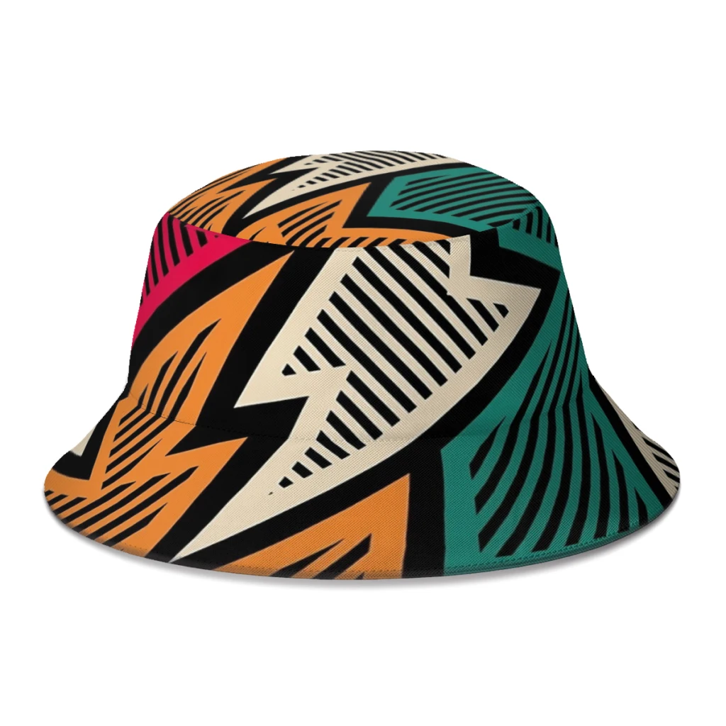 

Shapez Fisherman Hats Men Women Hip Hop Art Spring Summer Bucket Hat Decorative Bob Femme Gorro Sunscreen