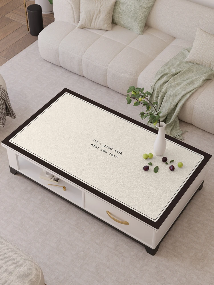 Легкий роскошный журнальный столик коврик для стола скатерть столешница