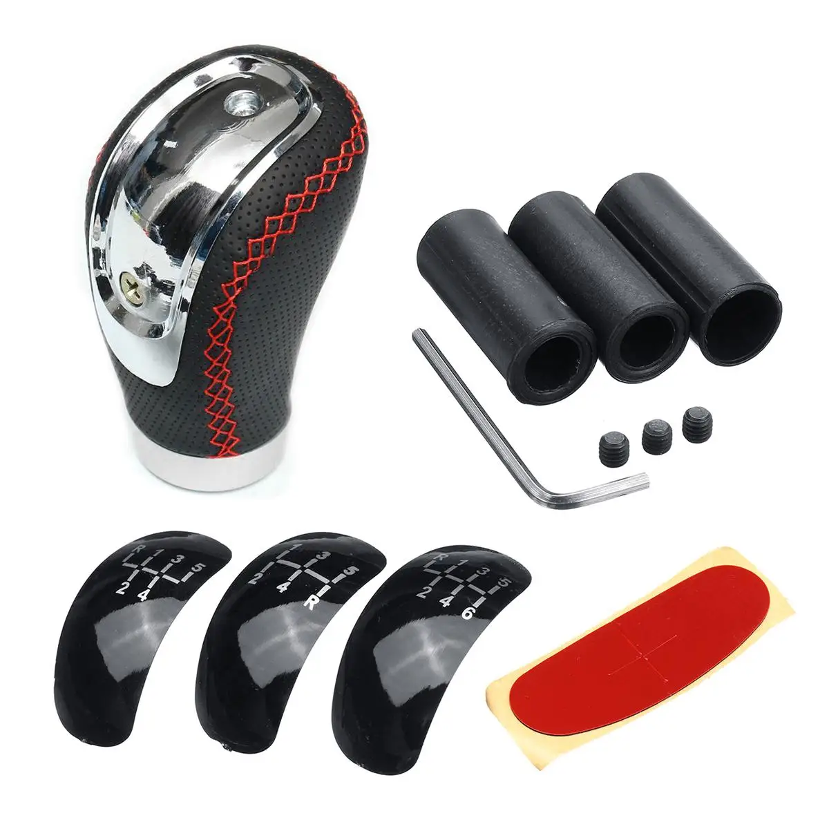 

Универсальная 5/6-скоростная ручка переключения передач, рычаг переключения передач, ручка из искусственной кожи, автоаксессуары для всех ручных автомобилей