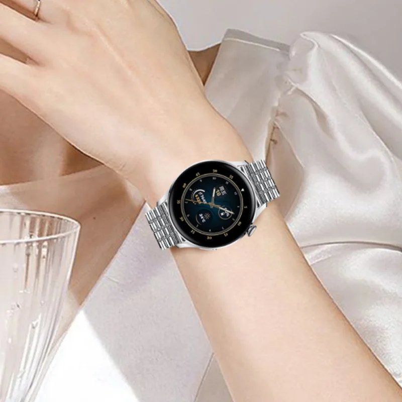 Milan Metal Steel Belt Adaptation GT 2/3pro/Watch3/ New BUDS Stainless Watch Belt 20/22mm