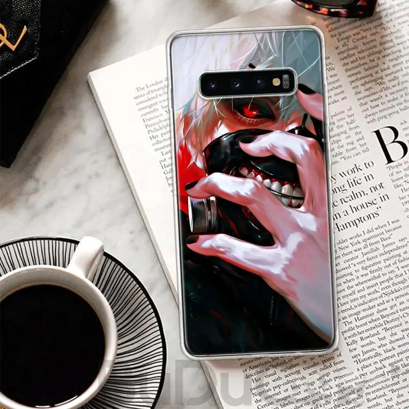 Чехол G-Ghoul Tokyo Kaneki Ken для Samsung Galaxy S8 S9 Plus S10 Lite Note 8 9 10 Pro 20 Ultra S7 Edge M11 M21 M32 M51 Print Coq
