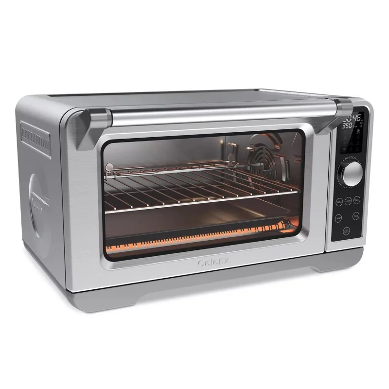 

Galanz 1.1 Cu Ft 1800 Watts Air Fry Toaster Oven in Stainless Steel with Touch Controls and Quartz Heating