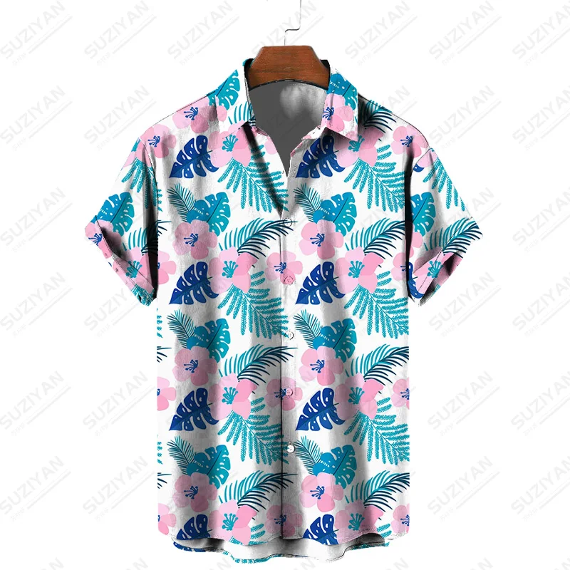 

Summer Features Elements Ethnic Non-Iron Fit Clothing Brand 3D Printing Korean Fashion Men Clothing Plaid All Japanese Fashion