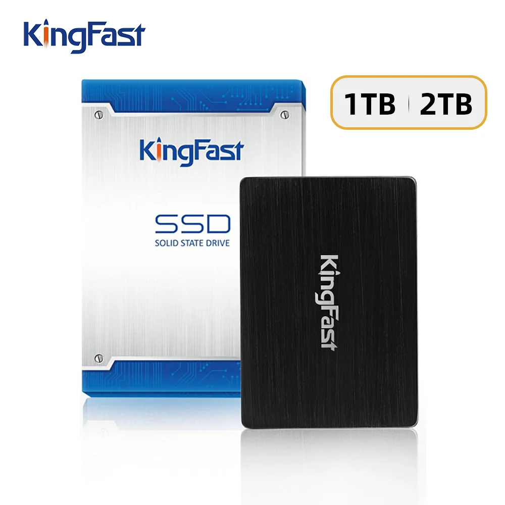 KingFast SSD 1tb 2tb Sata 3 2.5 Inch Internal Solid State Drive HD Ssd 1 TB 2 TB HD Hard Disk for Laptop & Desktop Computer