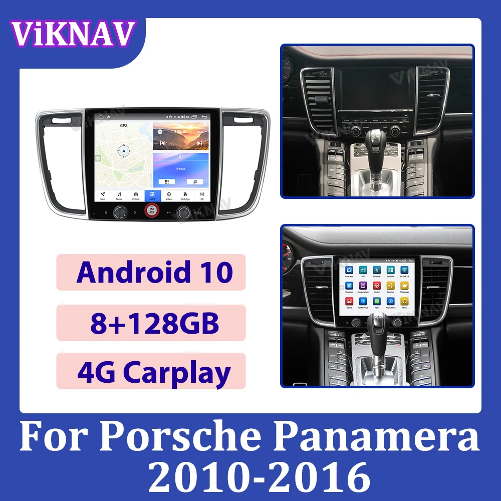 

Автомобильный радиоприемник 128G для Porsche Panamera 2010-2016 Android 11, голубой цвет, экран светильник, мультимедийный плеер, GPS-навигация, DVD, авто, стерео