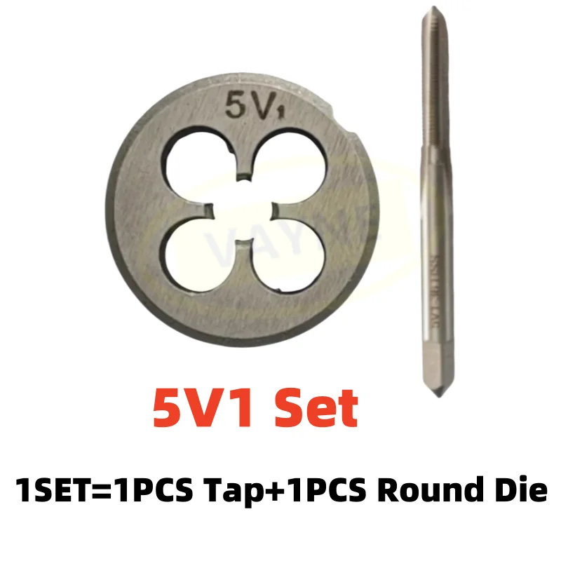 

1 комплект метчиков для шин и круглых матриц 5V1 6V1 8V1 10V1 12V1 Ленточные краны для шин 5V1-36 6V1-32 8V1-32 10V1-24 12V1-26