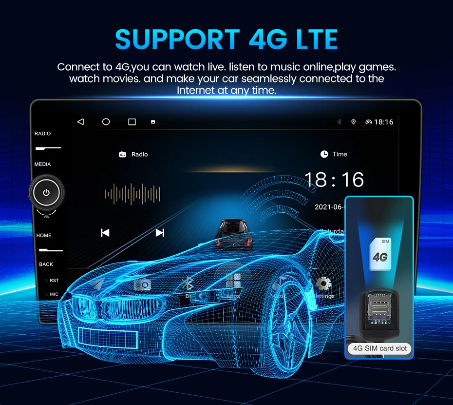 Автомагнитола 2 Din Android 11 GPS-навигация для Opel Zafira B 2005-2014 Astra H 2004-2014 Carplay - купить по