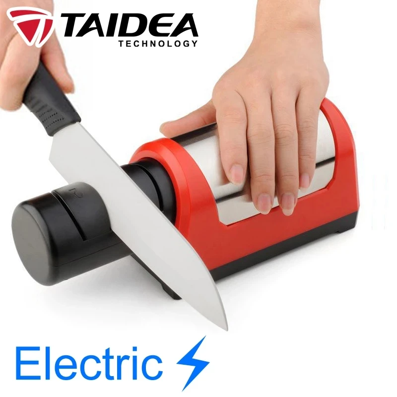 

TAIDEA [Electric] Knife Sharpener Sharpening stone Professional 600/1000# Diamond Ceramic kitchen Sharpeners Machine TG1031