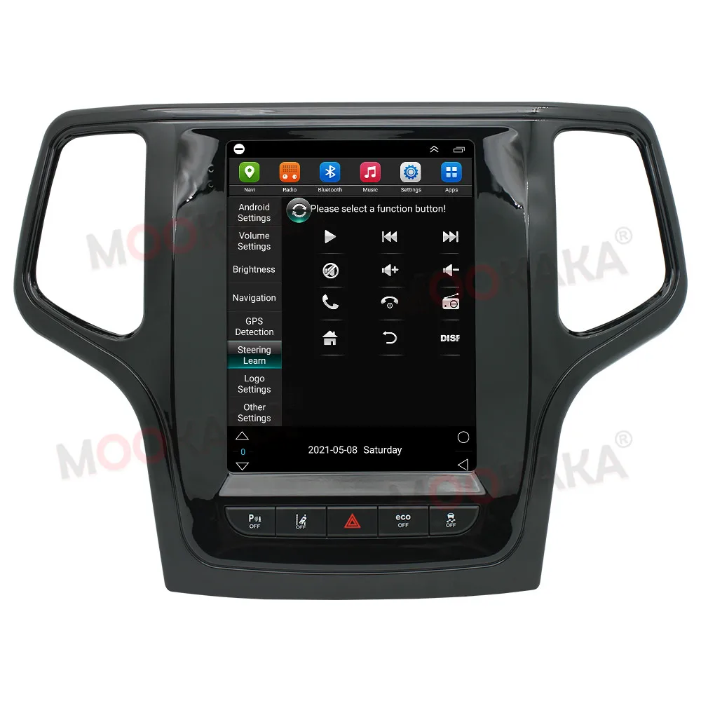 Автомагнитола на Android для Jeep Grand Cherokee 2008-2013 DSP Беспроводной мультимедийный плеер