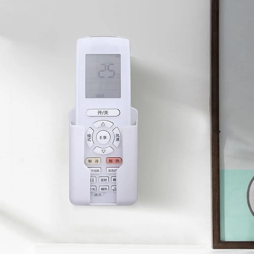 

Полезный самоклеящийся настенный кронштейн для пульта дистанционного управления стеллаж для пульта дистанционного управления пластиковы...