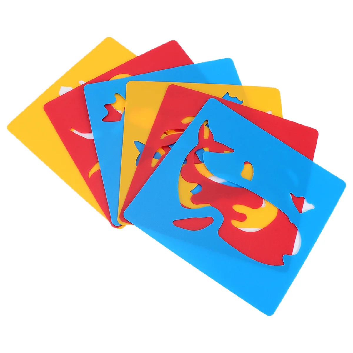 

Kids Drawing Template Stencilstoddlercrafts Templates Set Stencil Cartoonanimal Materialpainting