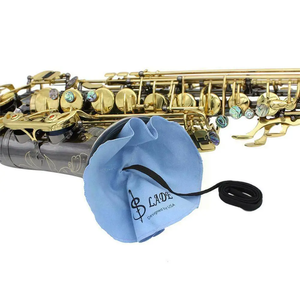 

Saxophone Cleaning Care Kit 3pcs Cleaning Cloth + Brush Maintenance Tools Instrument Musical Q0E5