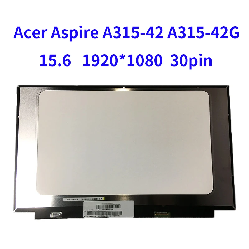 

15.6" LED LCD Screen For Acer Aspire A315-42 A315-42G Laptop Matrix 1920x1080 FHD IPS Display Panel NEW Replacement