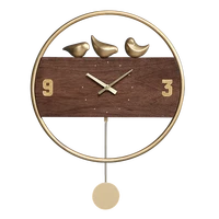 luxury large wall clock wooden silent metal modern design clocks wall watch home decor living room reloj kitchen decoration