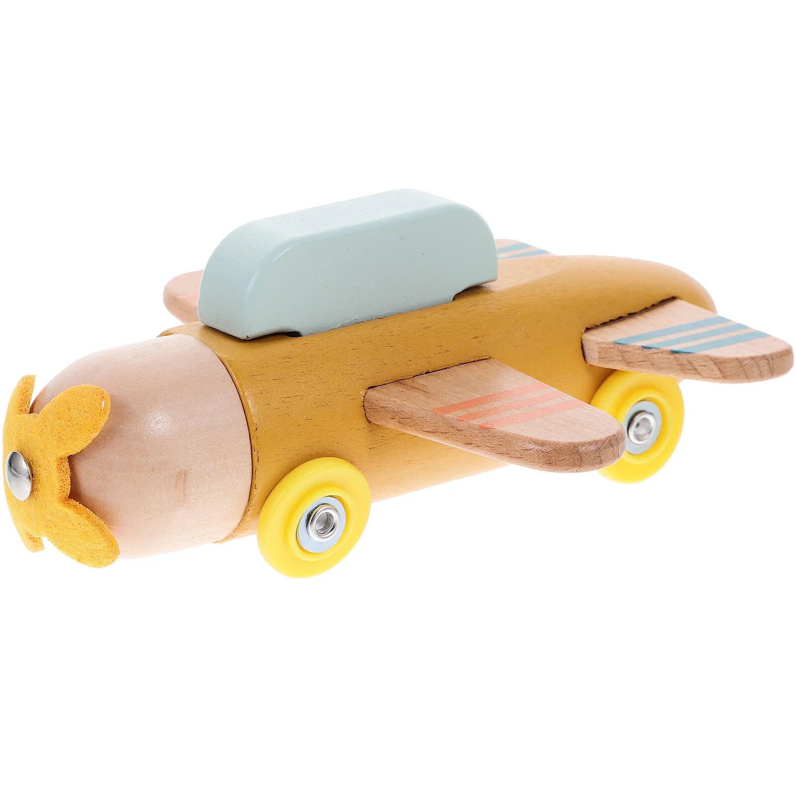 

Деревянный декор самолета, Обучающие игрушки, украшение, модель, поделки, настольный миниатюрный малыш