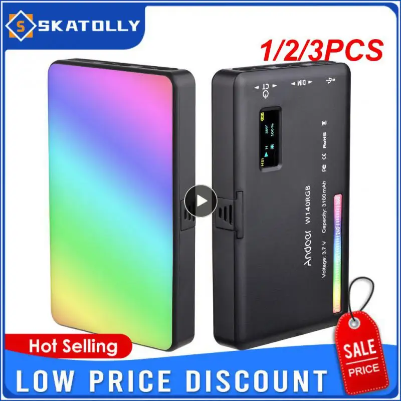 

1/2/3 шт., вспышка для камеры CRI95 + 2500-9000K