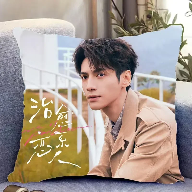 Leo Zhang Runan Luo Yunxi HD Двусторонняя Автомобильная Подушка С Принтом