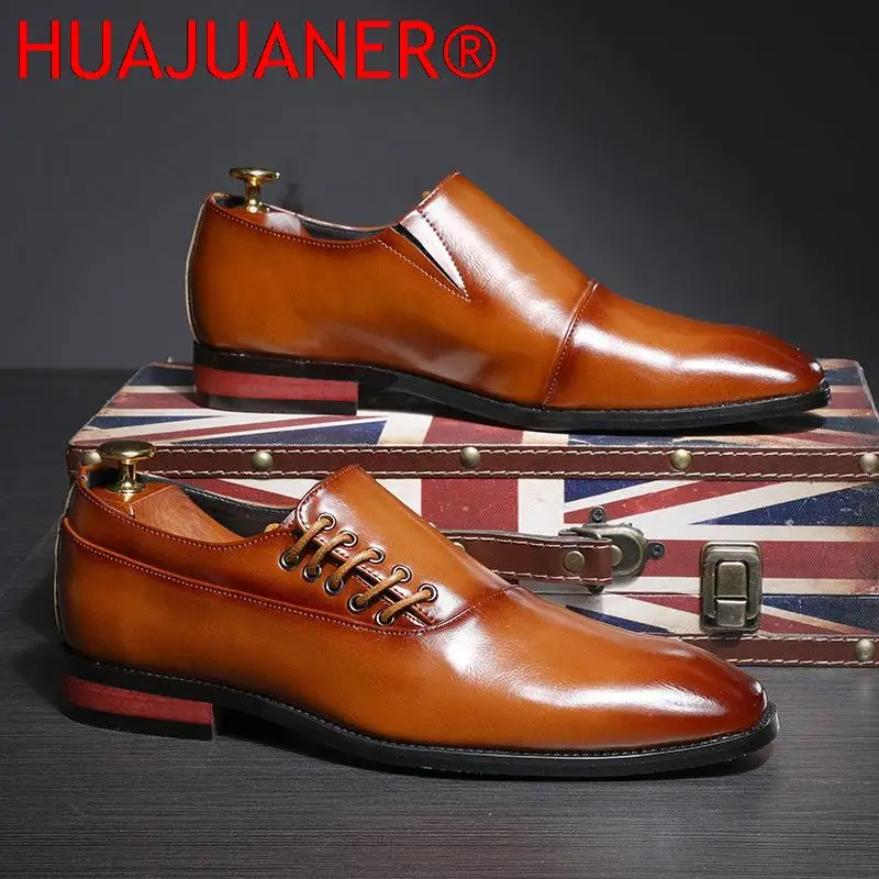 Dress Shoes Men Oxfords Shoe 