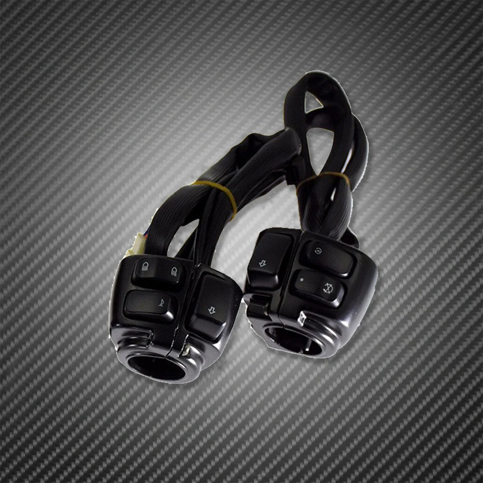 

Мотоциклетные 1-дюймовые переключатели управления рулем + жгут проводов для Harley Dyna Fat Bob FXDF Touring Softail Sportster XL Softail 96-12