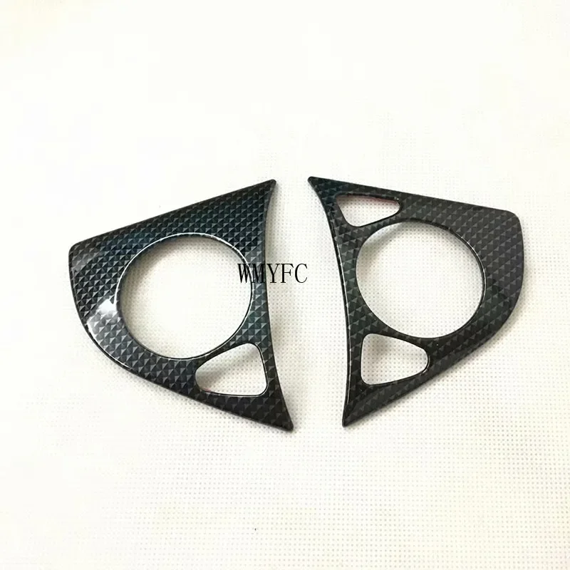 

Подходит для Honda HR-V HRV Vezel 2015-2020, ABS/углеродное волокно, салон автомобиля, накладка на руль, наклейка, украшение для стайлинга автомобиля