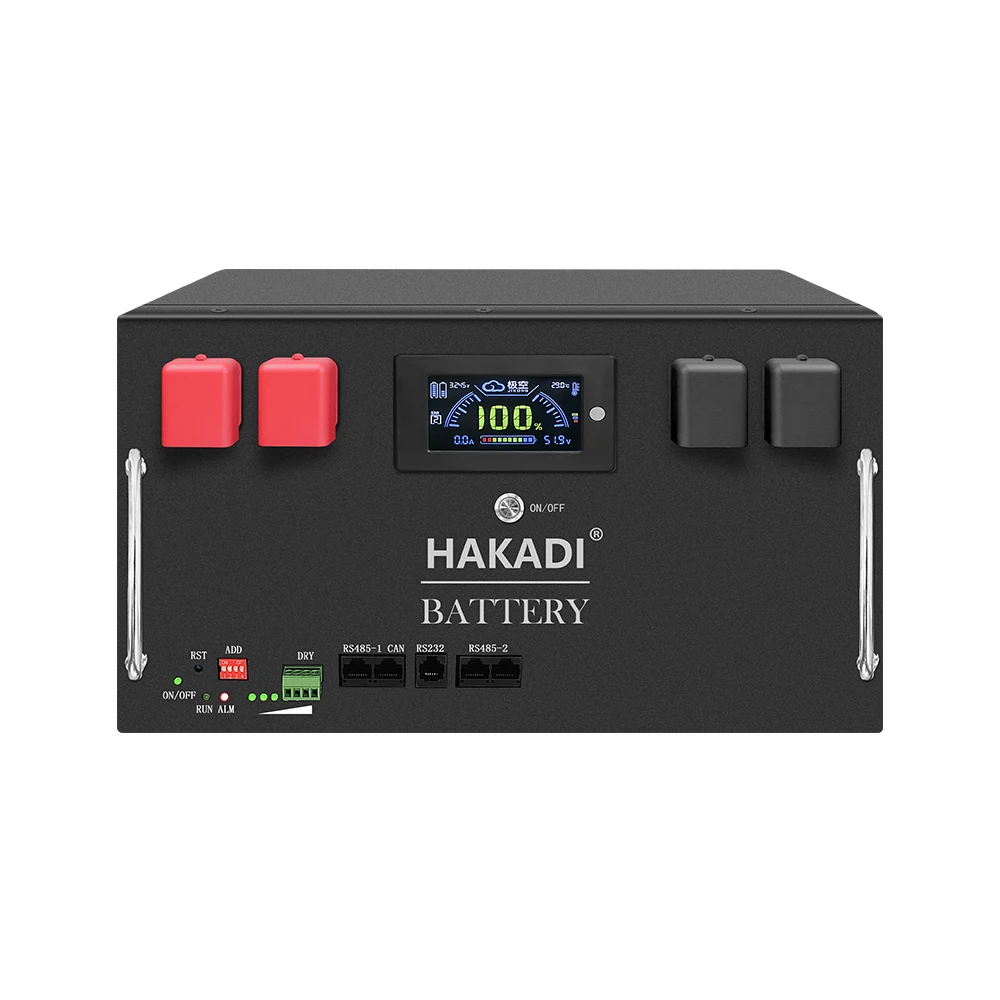 Фото HAKADI 16S 100A 16S 105A Lifepo4 DIY Коробка для системы хранения солнечной энергии штабелируемая с умным BMS для домашней энергетической системы DIY №1