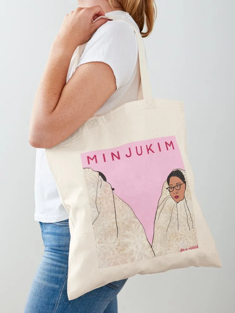 Minju Kim- Next in Fashion Netflix Tote Bag ручная сумка женская большая холщовая