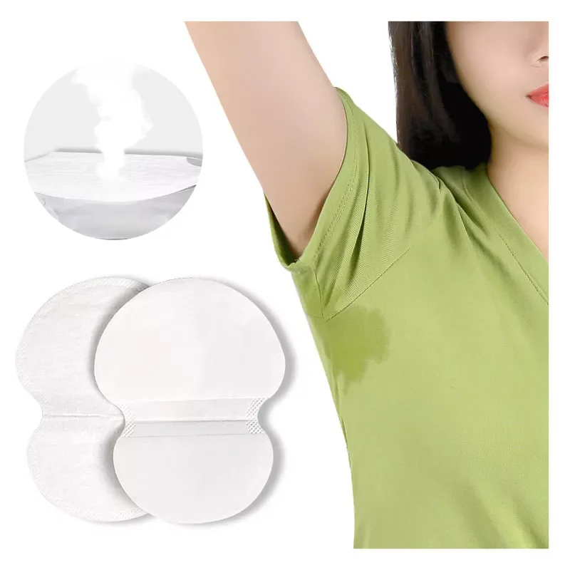500PCS Summer Armpits Sweat Pads for Underarm Gasket from Sweat Absorbing Pads for Armpits Linings Disposable Anti Sweat Sticker