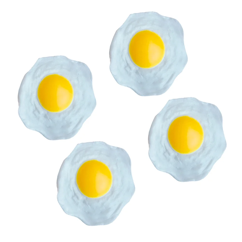 

Egg Toys Eggs Toy Fried Artificial Fake Sensory Squeeze Stress Decompression Poached Kids Vent Easter Chicken Favors Squeezable