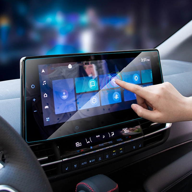 

FOR TOYOTA SIENNA 2022 special navigation screen tempered film modified screen protection film explosion-proof New arrivals