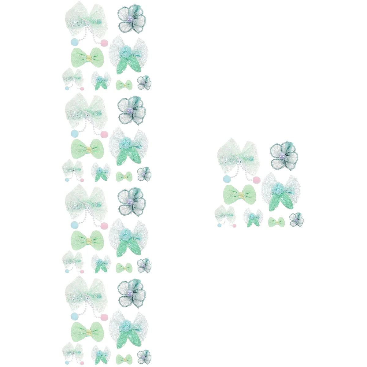 

40 шт., сетчатые зажимы в виде бабочек