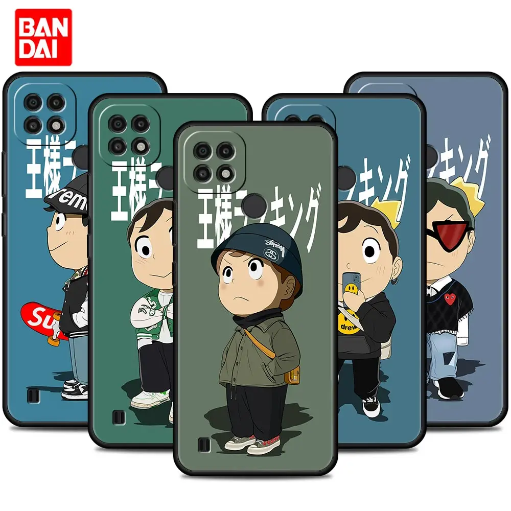

Ranking Of Kings Cute Case for Realme 8i 8 Pro C21Y C25 C11 C20 7 7i 9i XT GT GT2 C15 C3 C21 2020 Luxury Black Tpu Shell Cover