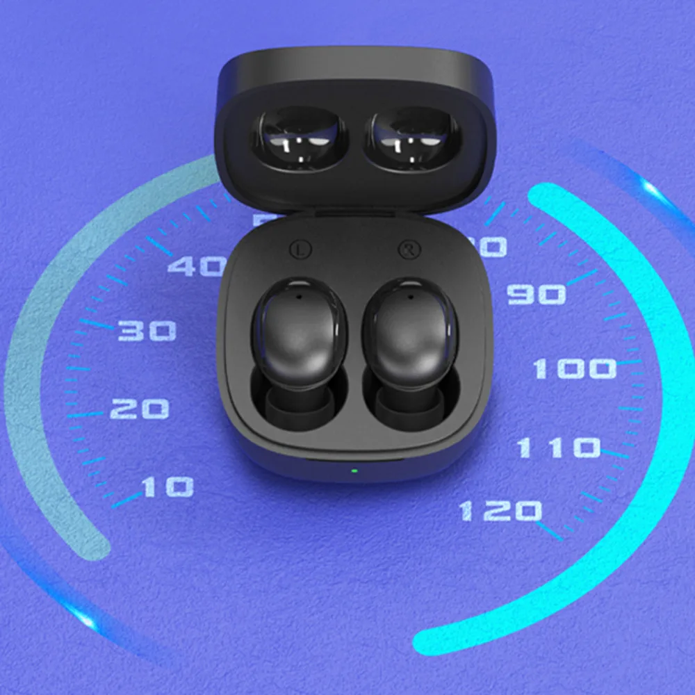 Новая беспроводная Bluetooth-гарнитура Tws сабвуфер с сенсорным управлением невидимая
