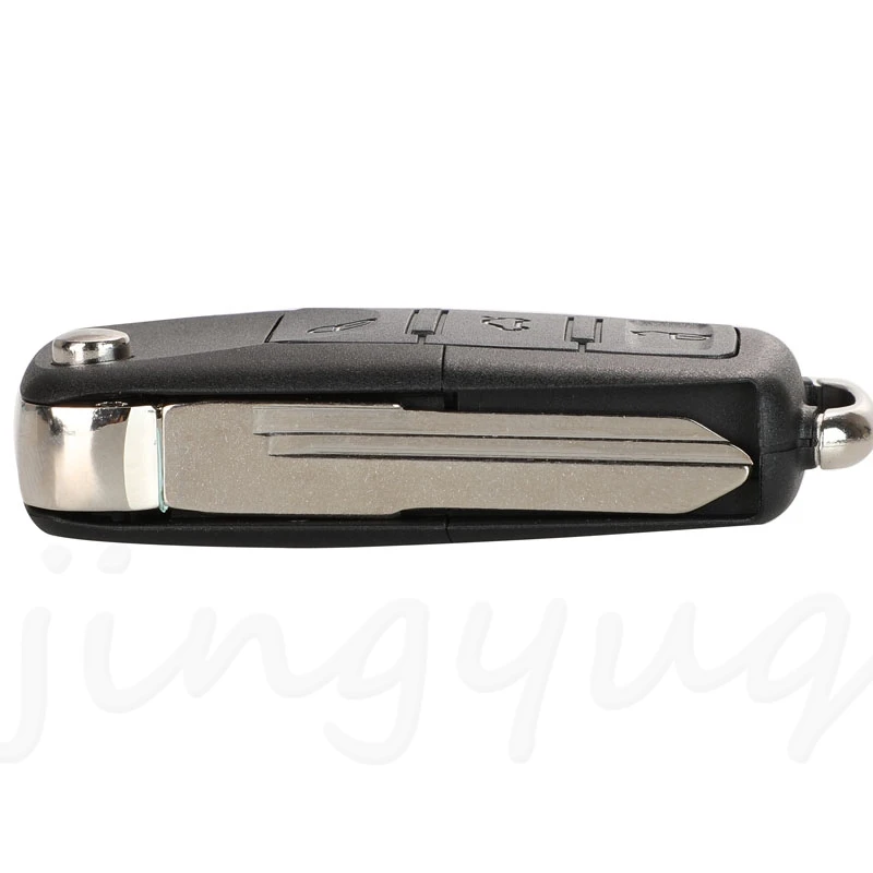 

Jingyuqin 3-кнопочный раскладной корпус для автомобильного ключа-пульта для Vw Golf 4 5 Passat B5 B6 Polo Touran с HU66/HU49