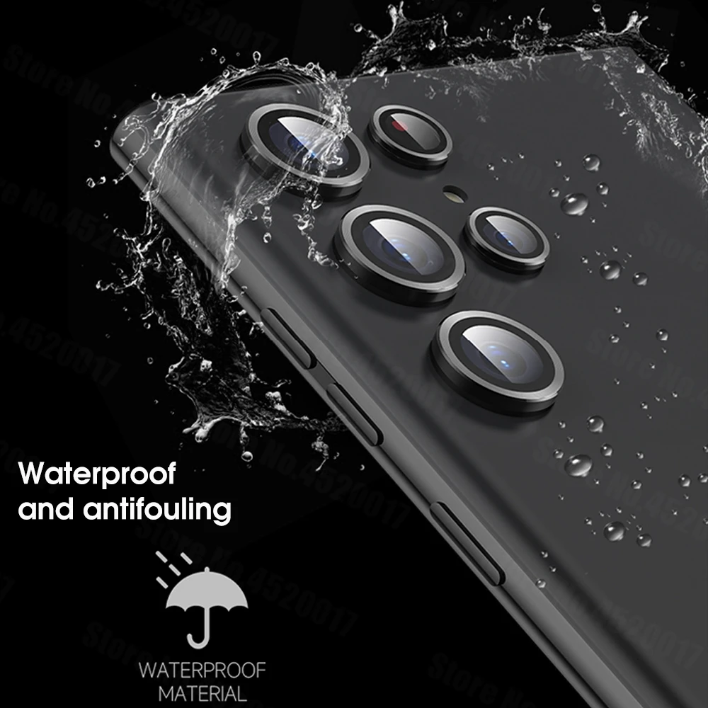 For Samsung Galaxy S22 Ultra Metal Camera Lens Screen Protector Case s22 ultra Aluminum Alloy Glass |