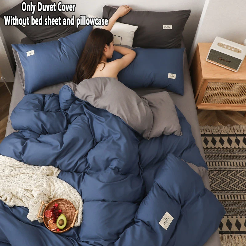 

Пододеяльник однотонный простой матовый пододеяльник подходит для односпальной и двуспальной кровати пододеяльник в скандинавском стиле ...