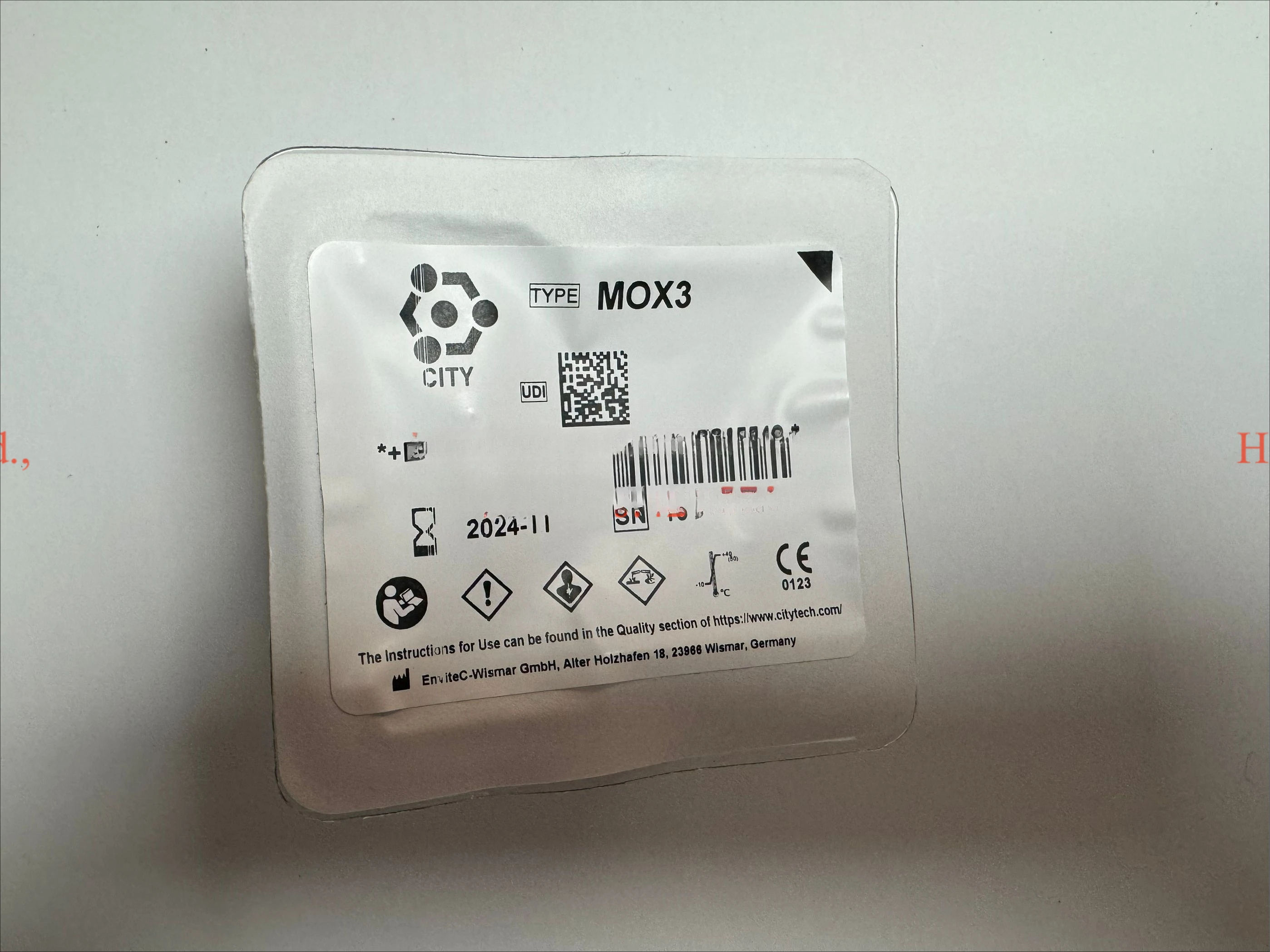 1 шт. для SV300 SV800 SV600 SV350 SV70 SV60 Mindray датчик кислорода O2 Cell MOX3